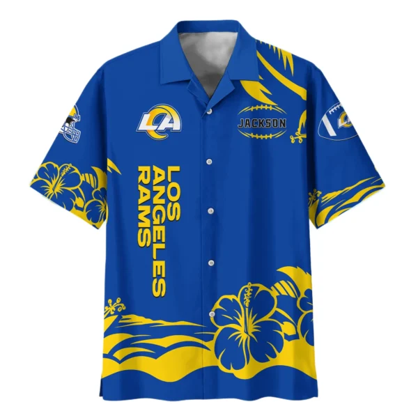 Los Angeles Rams Hawaiian Shirt 2026 Limited Custom Name