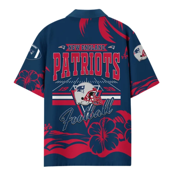 New England Patriots Hawaiian Shirt 2026 Limited Custom Name