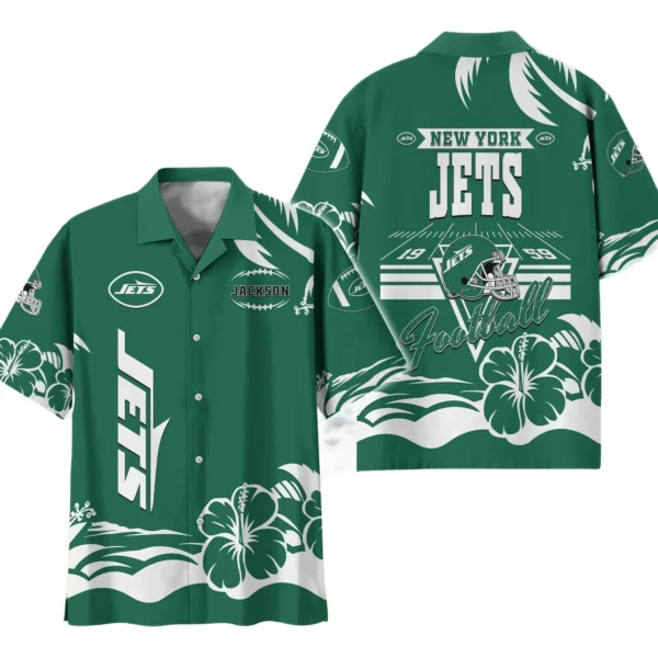 New York Jets Hawaiian Shirt 2026 Limited Custom Name