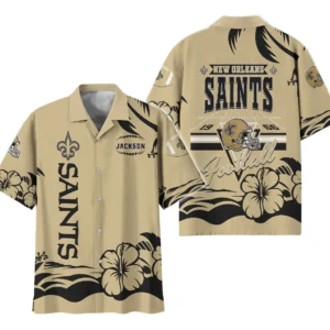 New Orleans Saints Hawaiian Shirt 2026 Limited Custom Name
