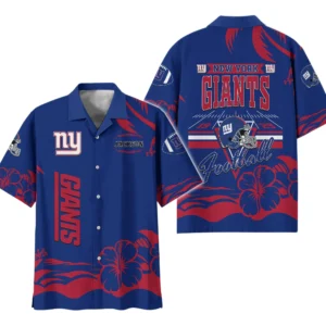 New York Giants Hawaiian Shirt 2026 Limited Custom Name