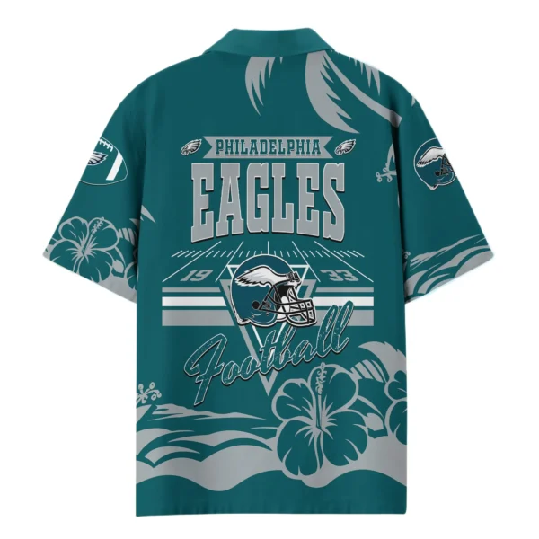 Philadelphia Eagles Hawaiian Shirt 2026 Limited Custom Name