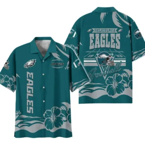 Philadelphia Eagles Hawaiian Shirt 2026 Limited Custom Name