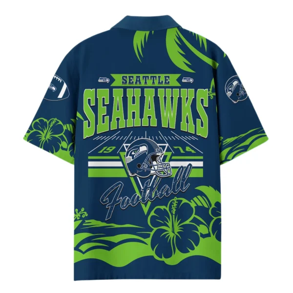 Seattle Seahawks Hawaiian Shirt 2026 Limited Custom Name