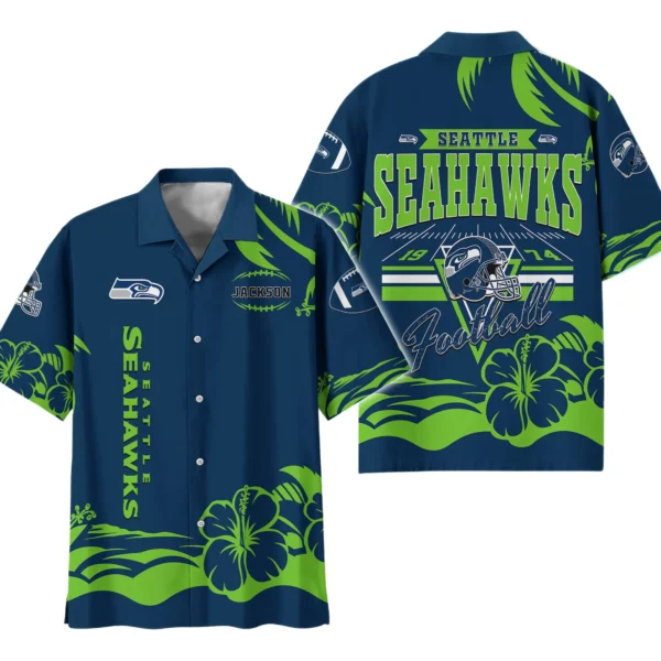 Seattle Seahawks Hawaiian Shirt 2026 Limited Custom Name