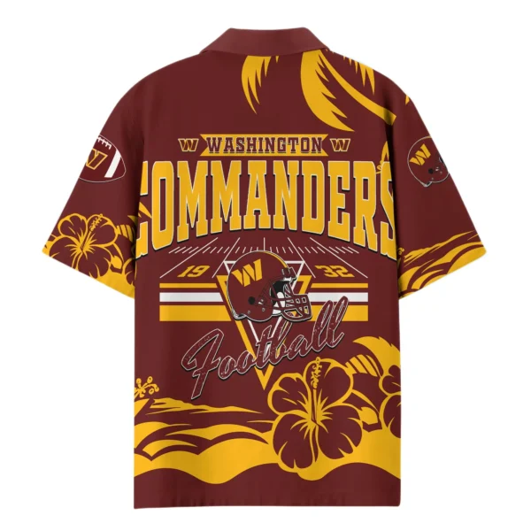 Washington Commanders Hawaiian Shirt 2026 Limited Custom Name
