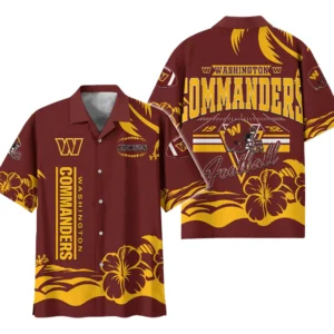 Washington Commanders Hawaiian Shirt 2026 Limited Custom Name