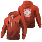 Baltimore Orioles Waffle Pullover Hoodie Custom Your Name