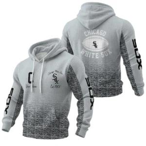 Chicago White Sox Waffle Pullover Hoodie Custom Your Name