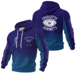 Charlotte Hornets Waffle Pullover Hoodie Custom Your Name