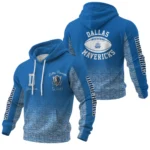 Dallas Mavericks Waffle Pullover Hoodie Custom Your Name
