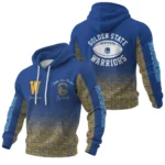 Golden State Warriors Waffle Pullover Hoodie Custom Your Name