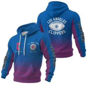 Los Angeles Clippers Waffle Pullover Hoodie Custom Your Name