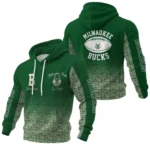 Milwaukee Bucks Waffle Pullover Hoodie Custom Your Name