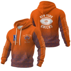 New York Knicks Waffle Pullover Hoodie Custom Your Name