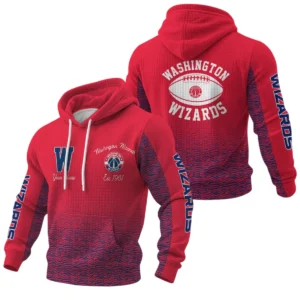 Washington Wizards Waffle Pullover Hoodie Custom Your Name