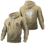 Army Black Knights Waffle Pullover Hoodie Custom Your Name