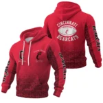 Cincinnati Bearcats Waffle Pullover Hoodie Custom Your Name