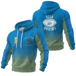 UCLA Bruins Waffle Pullover Hoodie Custom Your Name