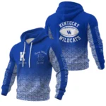 Kentucky Wildcats Waffle Pullover Hoodie Custom Your Name
