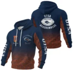 UTSA Roadrunners Waffle Pullover Hoodie Custom Your Name