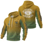 Jacksonville Jaguars Waffle Pullover Hoodie Custom Your Name