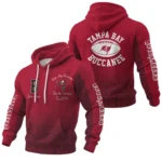 Tampa Bay Buccaneers Waffle Pullover Hoodie Custom Your Name