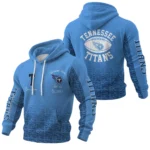 Tennessee Titans Waffle Pullover Hoodie Custom Your Name