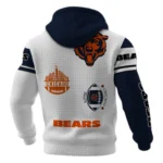 Chicago Bears Waffle Pullover Hoodie Customize Your Name