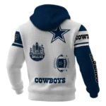 Dallas Cowboys Waffle Pullover Hoodie Customize Your Name