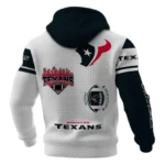 Houston Texans Waffle Pullover Hoodie Customize Your Name