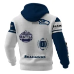 Seattle Seahawks Waffle Pullover Hoodie Customize Your Name
