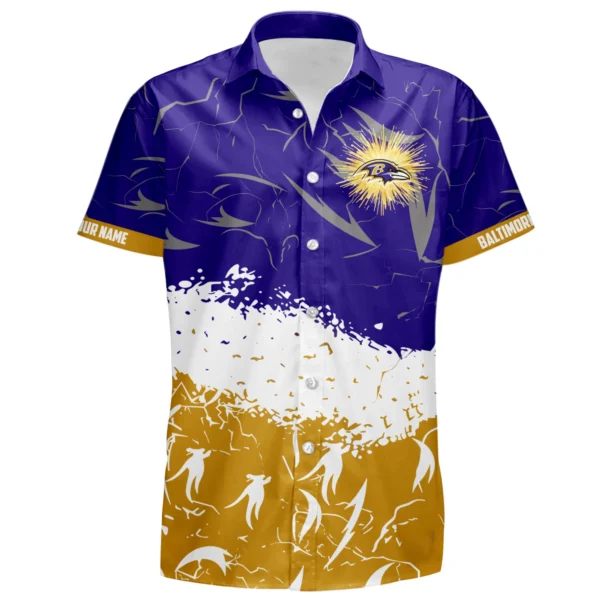 Baltimore Ravens Hawaiian Shirt 2026 Limited Custom Your Name