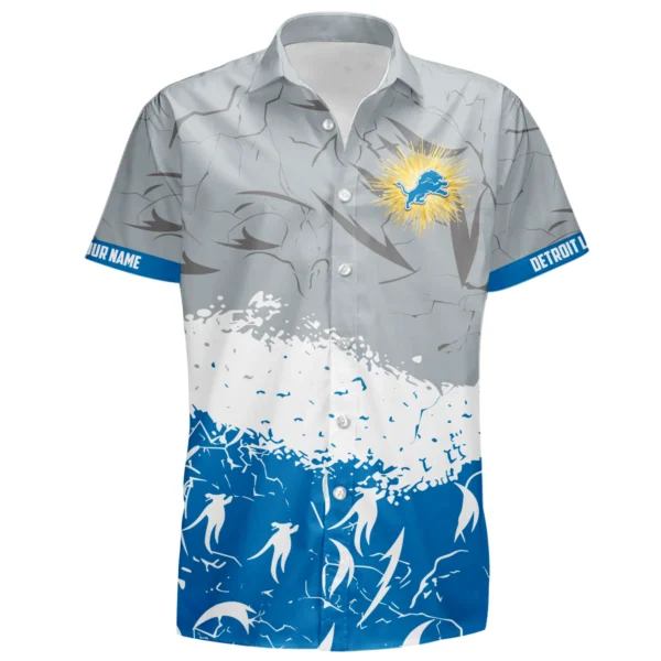 Detroit Lions Hawaiian Shirt 2026 Limited Custom Your Name