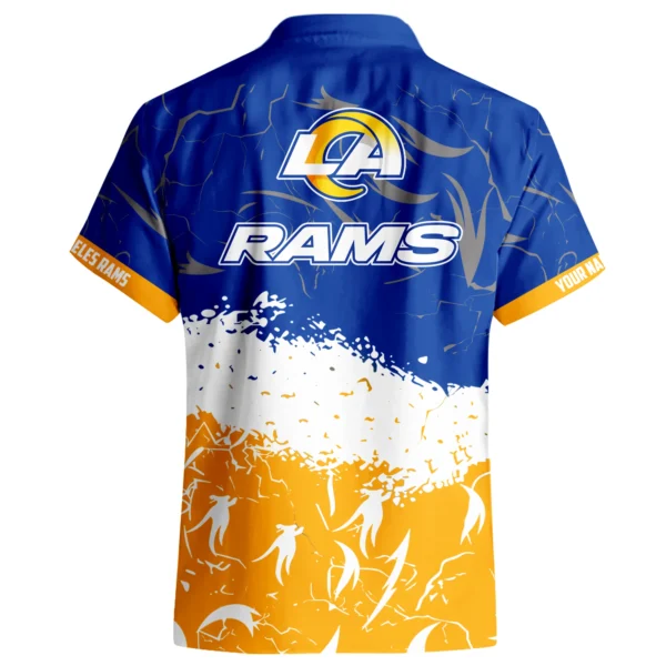 Los Angeles Rams Hawaiian Shirt 2026 Limited Custom Your Name