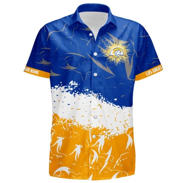 Los Angeles Rams Hawaiian Shirt 2026 Limited Custom Your Name