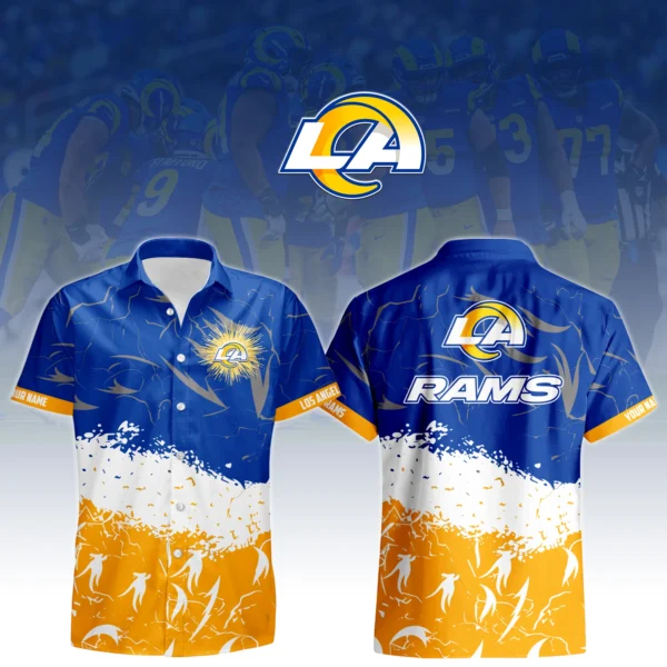 Los Angeles Rams Hawaiian Shirt 2026 Limited Custom Your Name