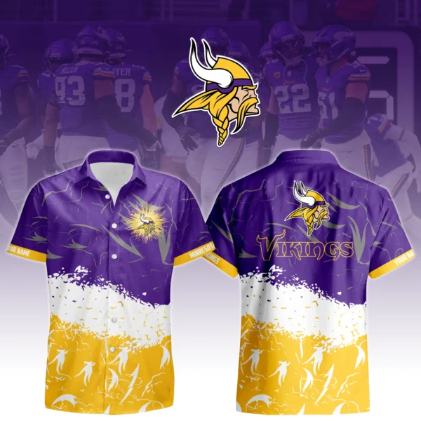 Minnesota Vikings Hawaiian Shirt 2026 Limited Custom Your Name