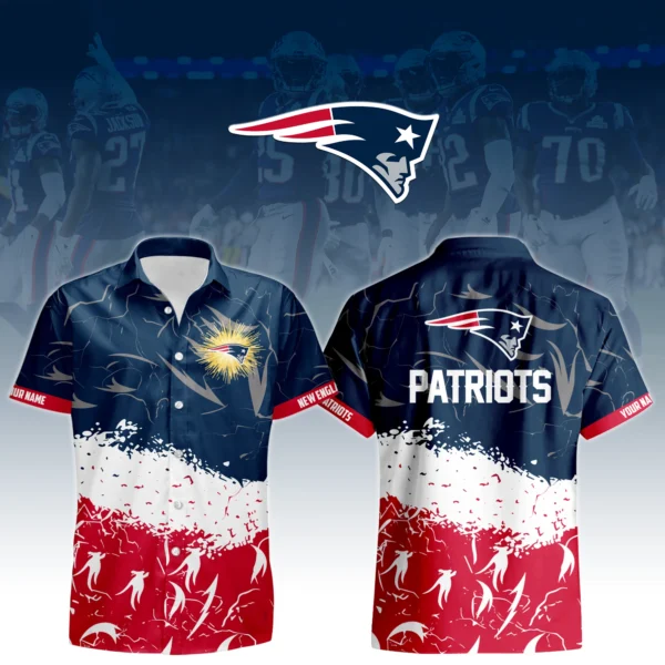 New England Patriots Hawaiian Shirt 2026 Limited Custom Your Name
