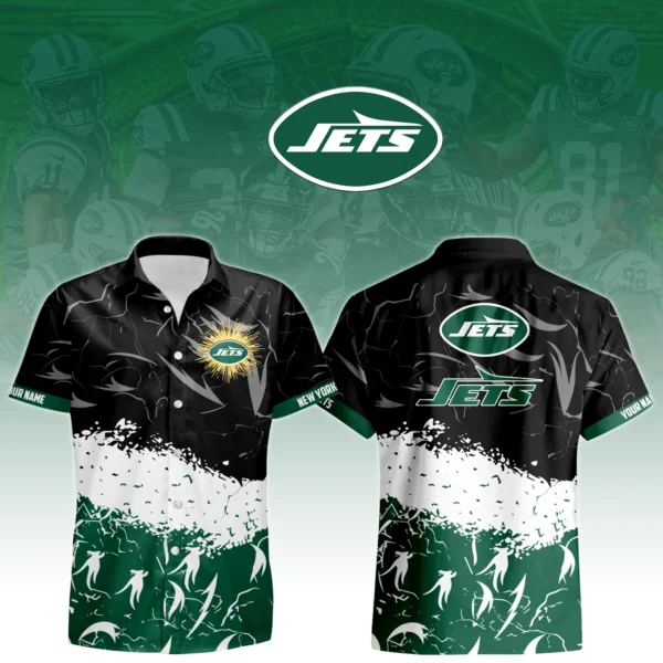 New York Jets Hawaiian Shirt 2026 Limited Custom Your Name