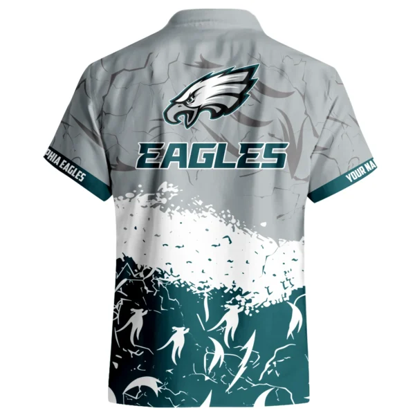 Philadelphia Eagles Hawaiian Shirt 2026 Limited Custom Your Name