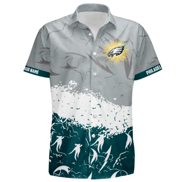 Philadelphia Eagles Hawaiian Shirt 2026 Limited Custom Your Name