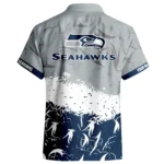 Seattle Seahawks Hawaiian Shirt 2026 Limited Custom Your Name