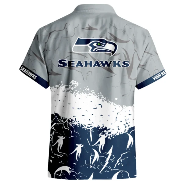 Seattle Seahawks Hawaiian Shirt 2026 Limited Custom Your Name