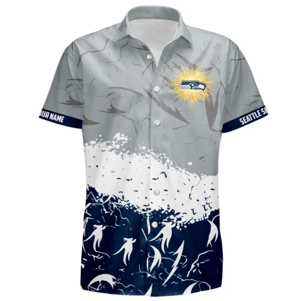Seattle Seahawks Hawaiian Shirt 2026 Limited Custom Your Name