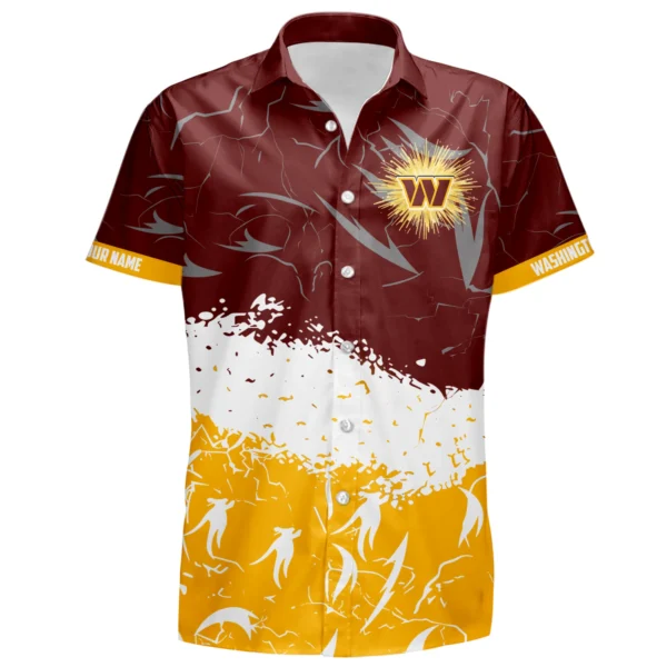 Washington Commanders Hawaiian Shirt 2026 Limited Custom Your Name