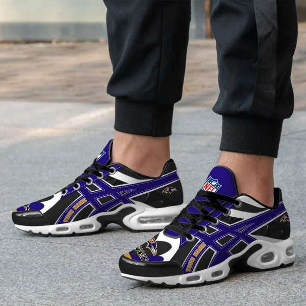 Baltimore Ravens Air Max Plus Shoes Limited For Fans Unisex Personalized Name