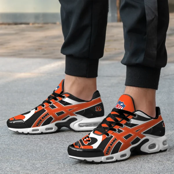 Cincinnati Bengals Air Max Plus Shoes Limited For Fans Unisex Personalized Name