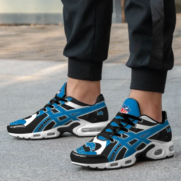 Detroit Lions Air Max Plus Shoes Limited For Fans Unisex Personalized Name