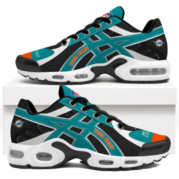 Miami Dolphins Air Max Plus Shoes Limited For Fans Unisex Personalized Name